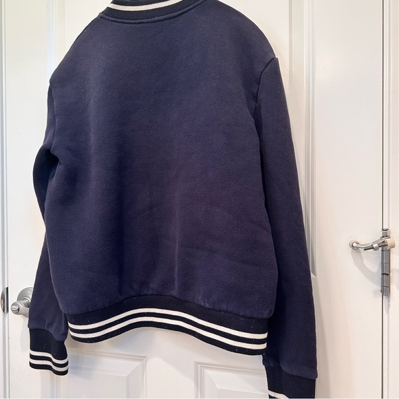 Marella Label-replaced with Intrend Cotton Jacket Size:S US 4/6 Dark Blue Spring - Picture 12 of 12